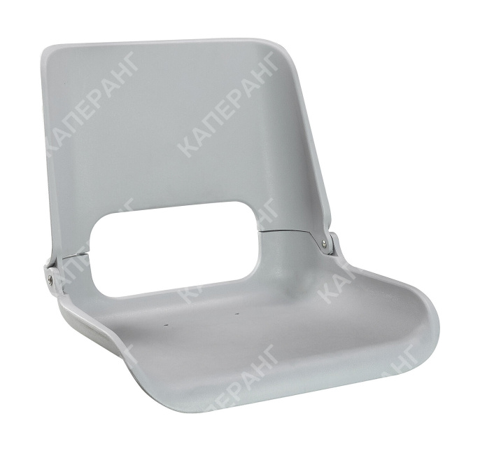 Кресло пластиковое серое (10100G-MR)